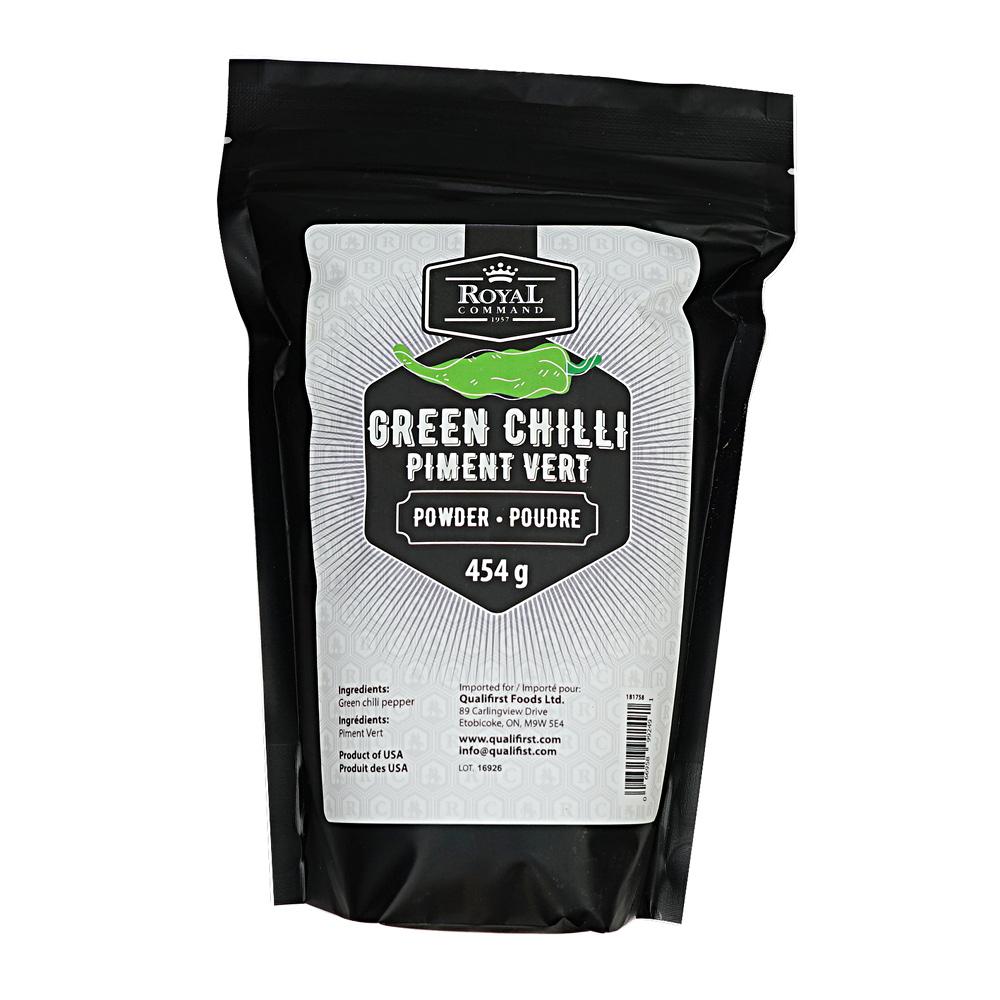 Green Chili Powder - 454 g Royal Command